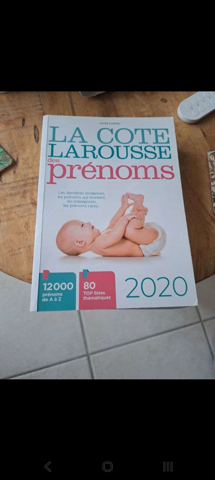 Livre prénom