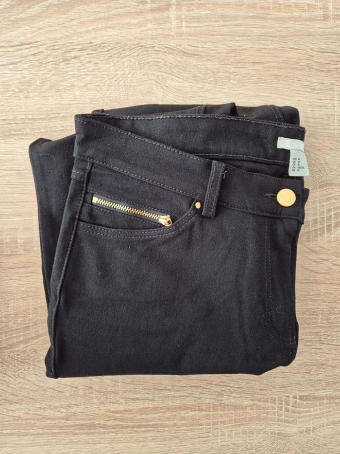 Pantalon noir doux taille 40