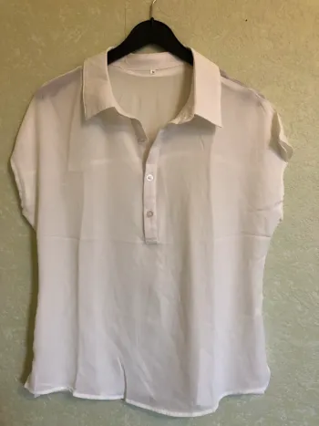Polo blanc Shein