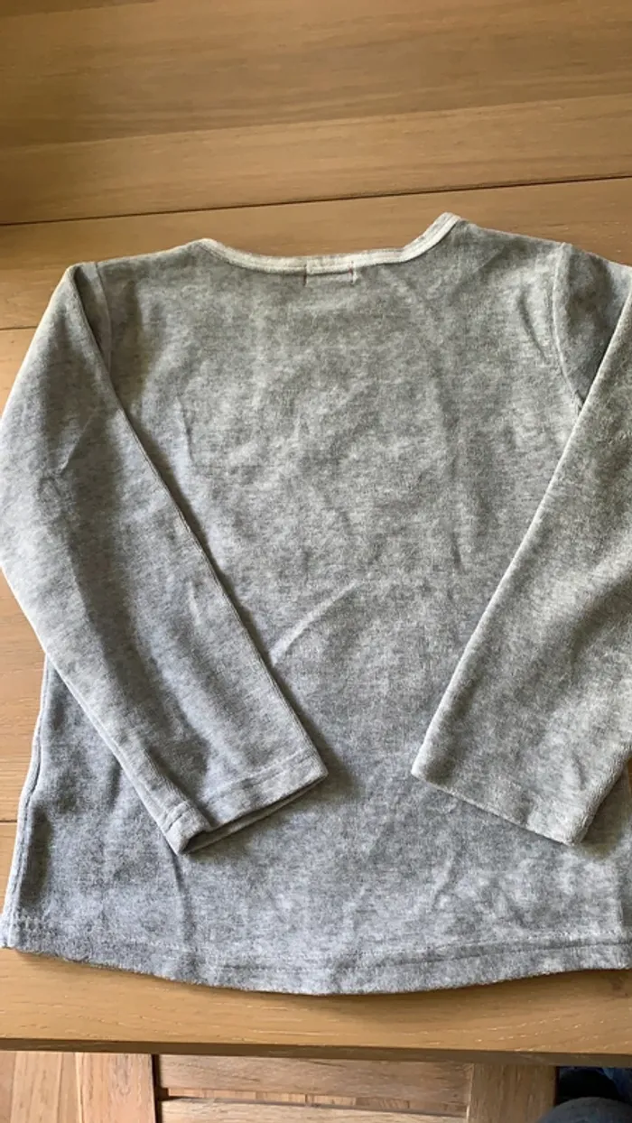 Haut de pyjama velours - photo numéro 2