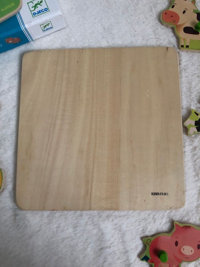 Puzzle bois « surprises » animaux ferme - Djeco - photo numéro 3