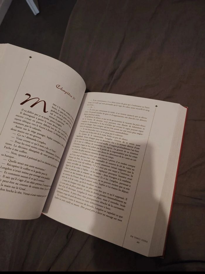 Gros livre Da vinci code - photo numéro 6