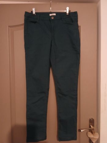 Pantalon bleu canard taille 40 La halle.