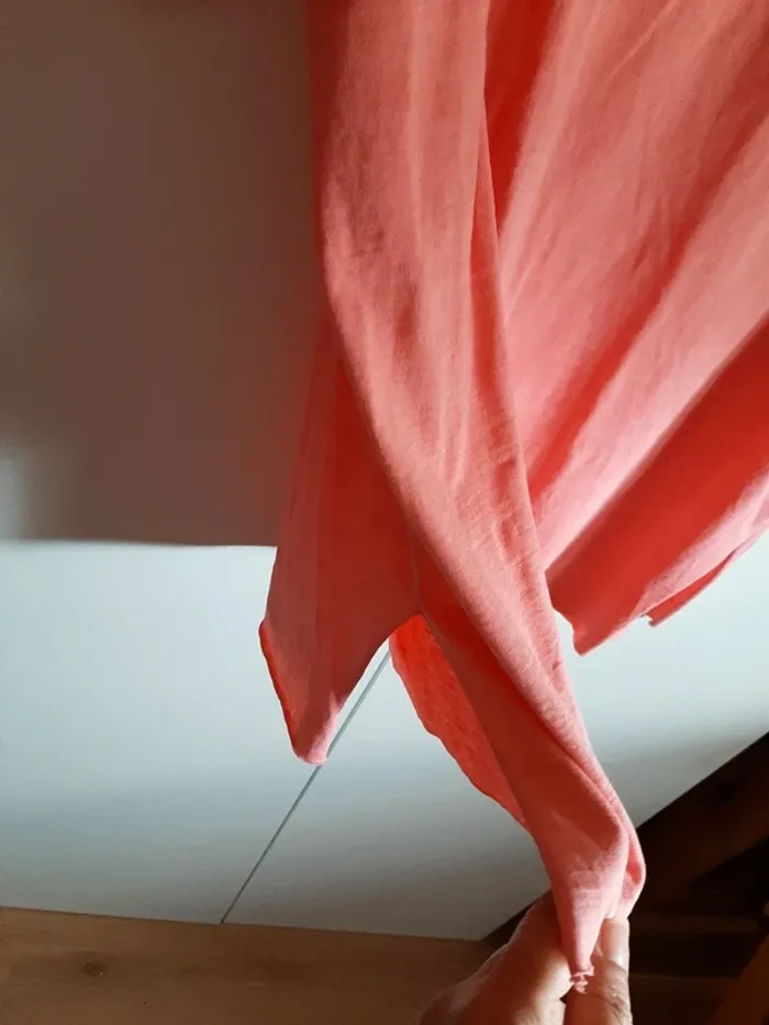 Tee-shirt corail - photo numéro 5