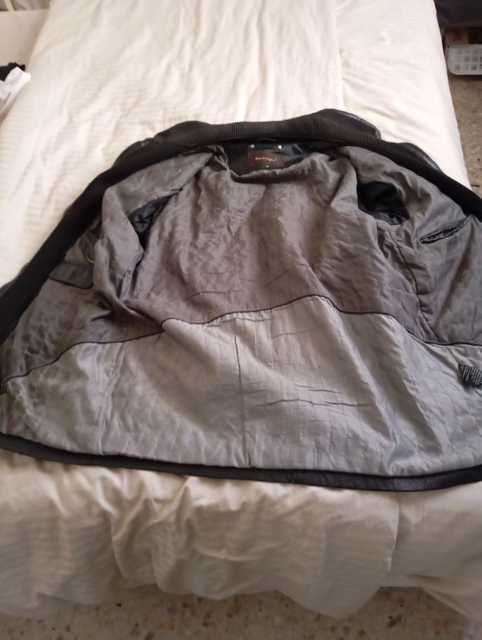 Veste en cuir mc douglas état irréprochable - photo numéro 5