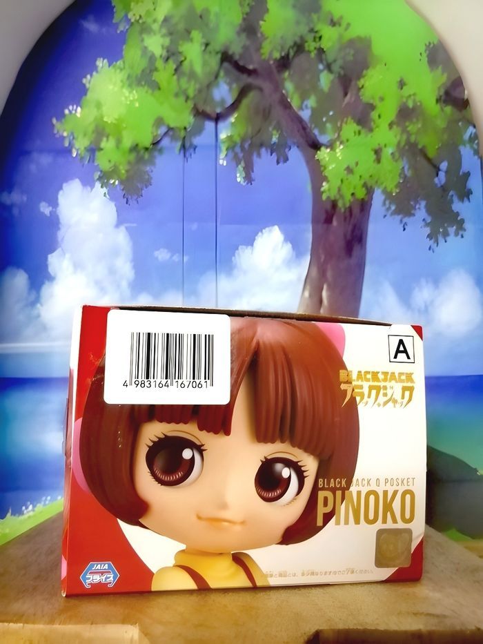 🖤 Figurine Pinoko Black Jack - Q Posket Ver.A - 13cm - Comme Neuf - photo numéro 9