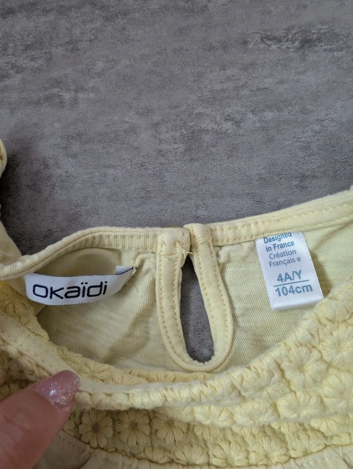 Débardeur blouse fille 4 ans - photo numéro 2