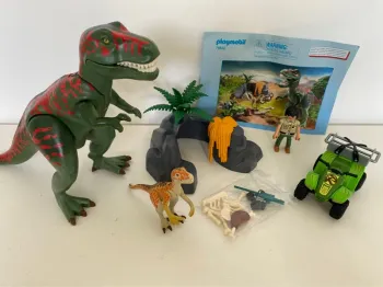 70632 playmobil - explorateur Dinos et son quad