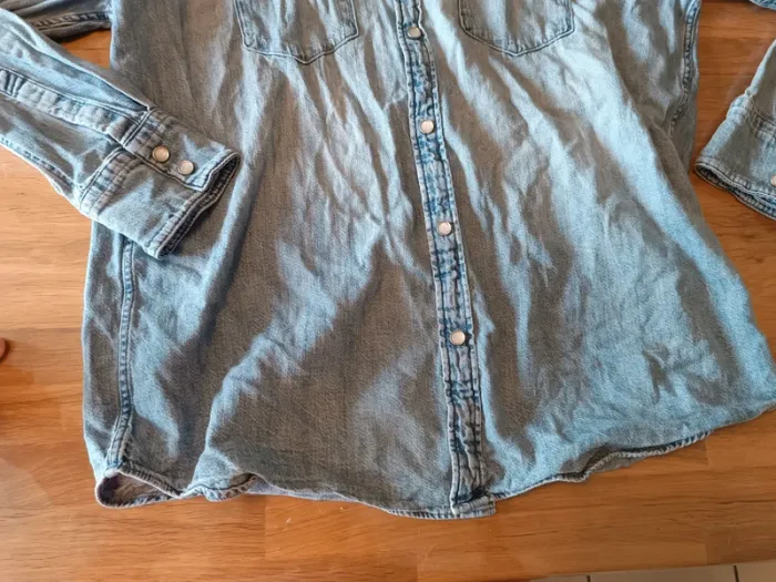 Chemise en jean levi's taille L levis - photo numéro 5