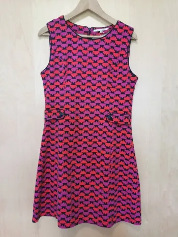 robe vintage+ rose-orange