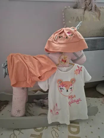 Ensemble 3 pièces en eponge 36 mois 98cm