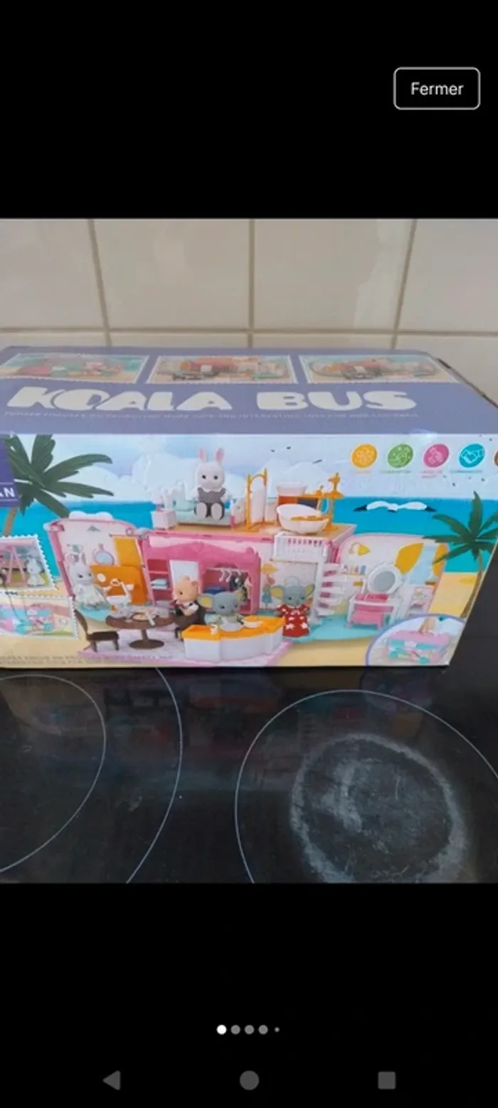 Koala bus doll house 3+ans