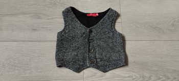 Gilet sans manche garçon 12 mois tissaia