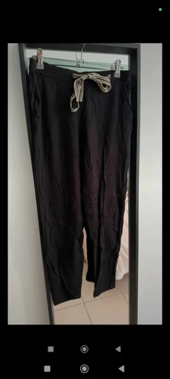 Pantalon noir Mango S