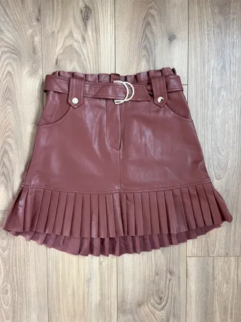 Jupe cuir femme Zara