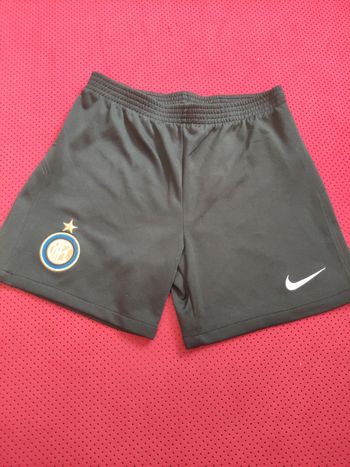 Short de foot Inter Milan, Nike Authentique Officiel taille enfant 6/7 ans