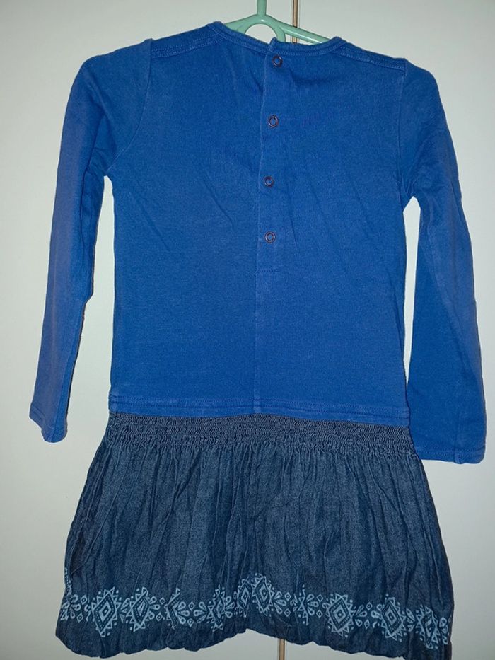 Robe Catimini bleu 4 ans - photo numéro 5