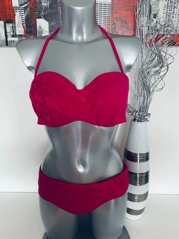 Maillot de bain bandeau rose T38/95D