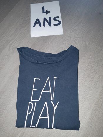 Maillot t-shirt 4ans garçon