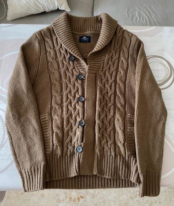 Cardigan Marron