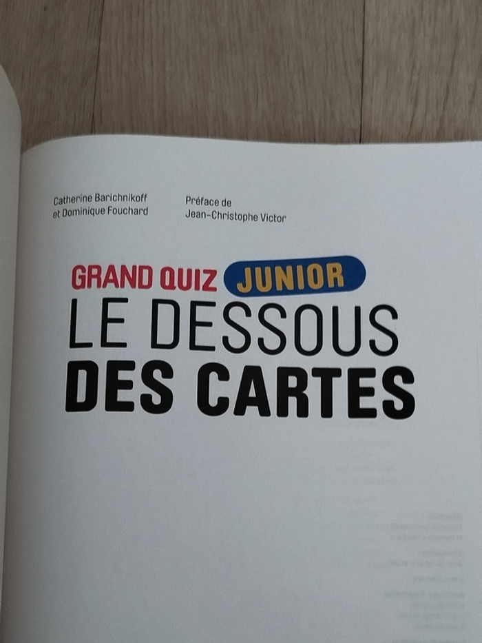 Revue Le monde HS Grand quiz junior le dessous des cartes - photo numéro 4