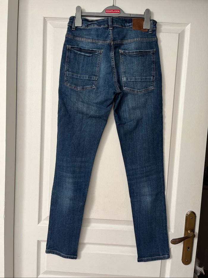 Jeans bleu marine slim Kiabi - photo numéro 2