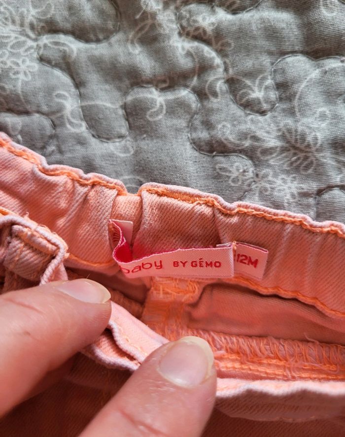 Short orange 12 mois - photo numéro 3