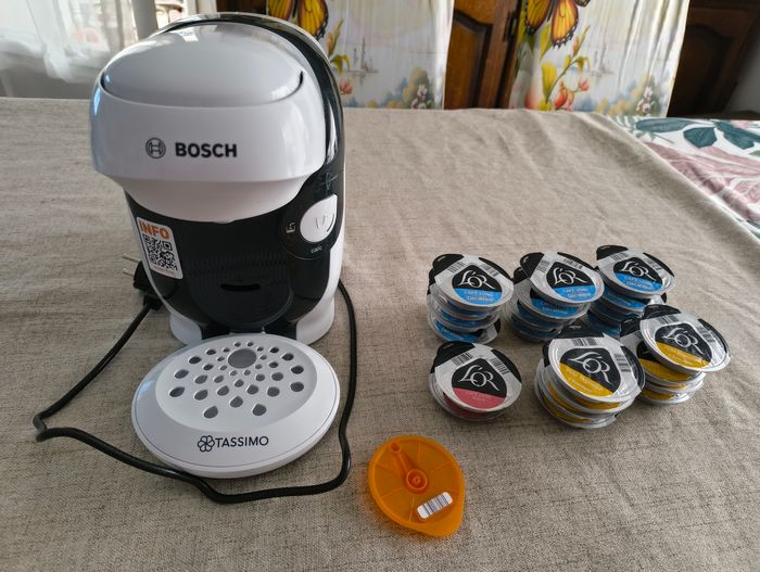 Machine à café tassimo avec dosettes