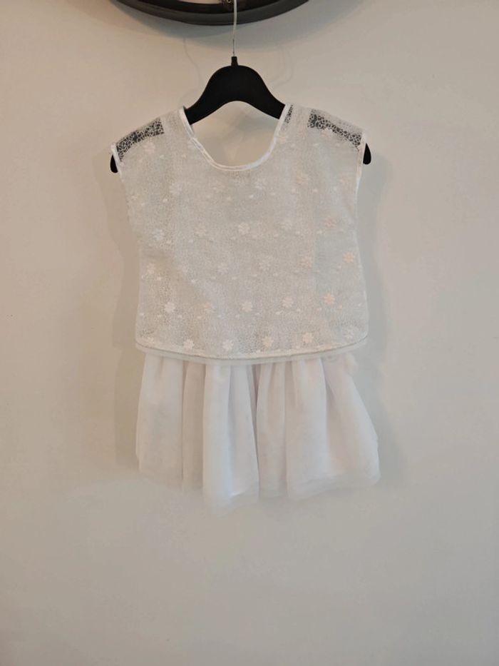 Robe blanche de cérémonie 3 ans - photo numéro 3