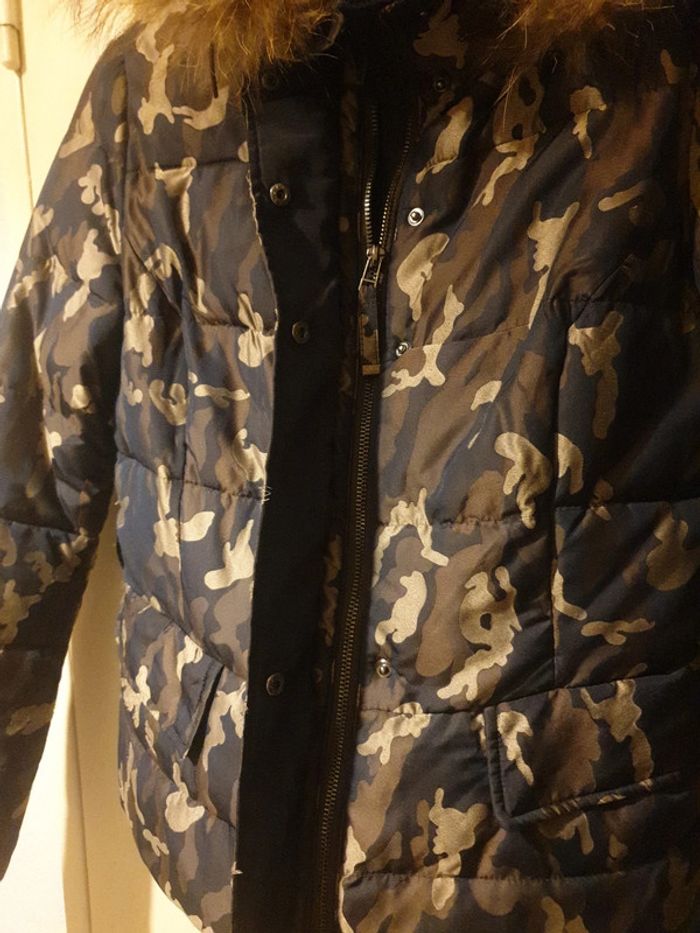 Doudoune camouflage