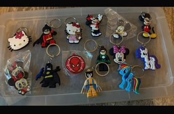 Portes clés dessins animés