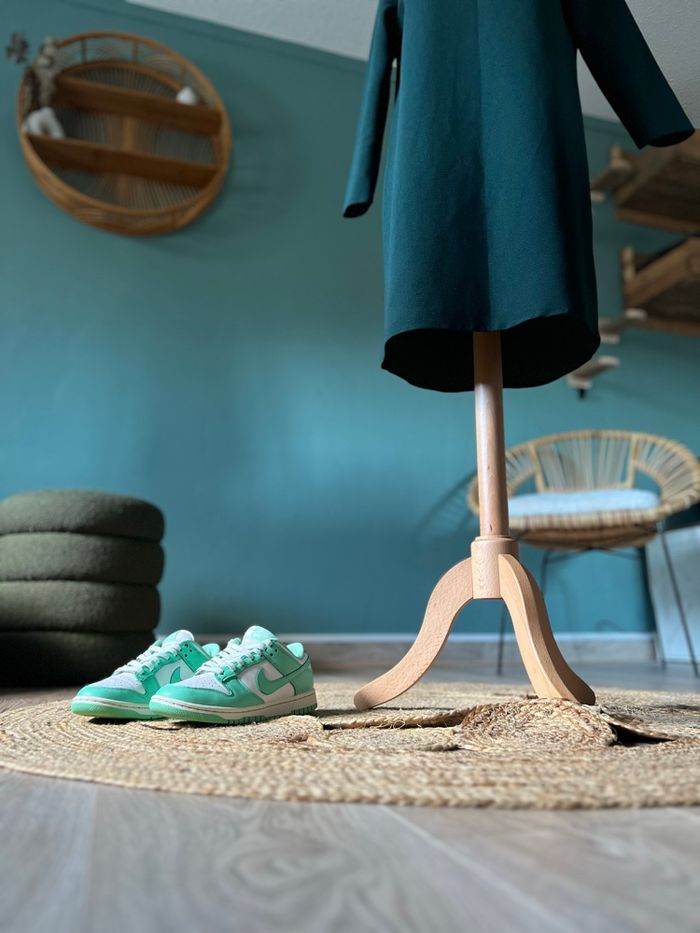 💚 Robe Courte Mango – Vert Sapin / Taille S - photo numéro 8