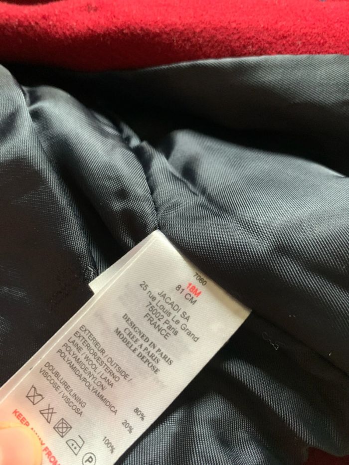 Manteau Jacadi fille 18 mois - photo numéro 14