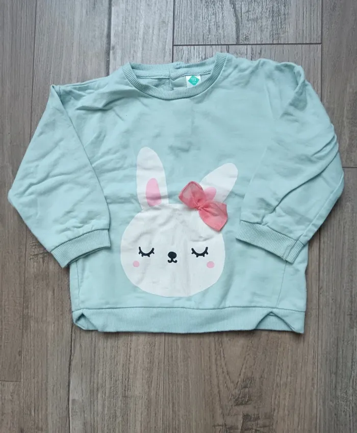 Pull lapin 23 mois