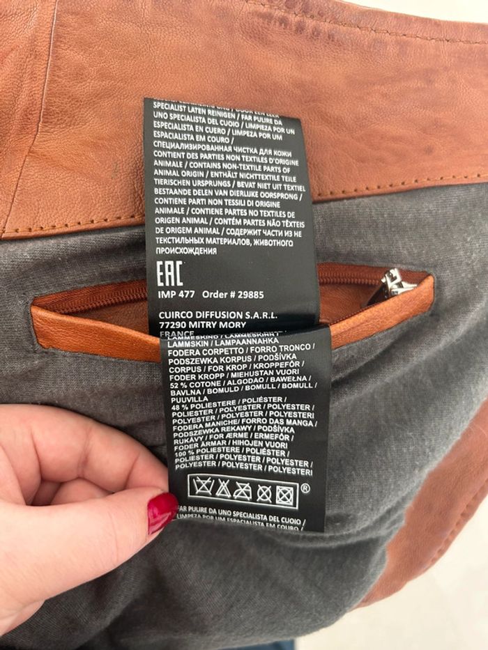 Veste Oakwood taille L en cuir de mouton - photo numéro 16