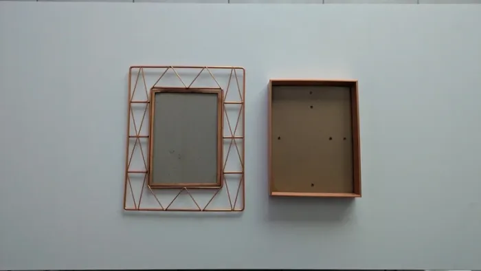 Lot de cadres rose gold