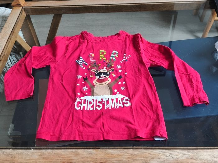 Lot de 2 t-shirt de Noël manches longues - photo numéro 3