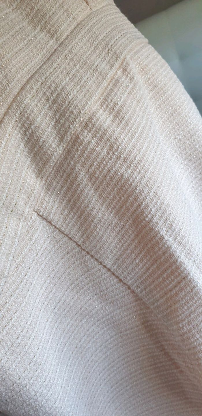 Robe habillé rose pale Camaïeu 36 portée une fois - photo numéro 3