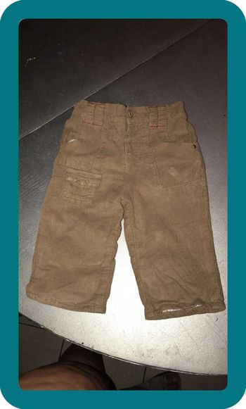 Pantalon velours