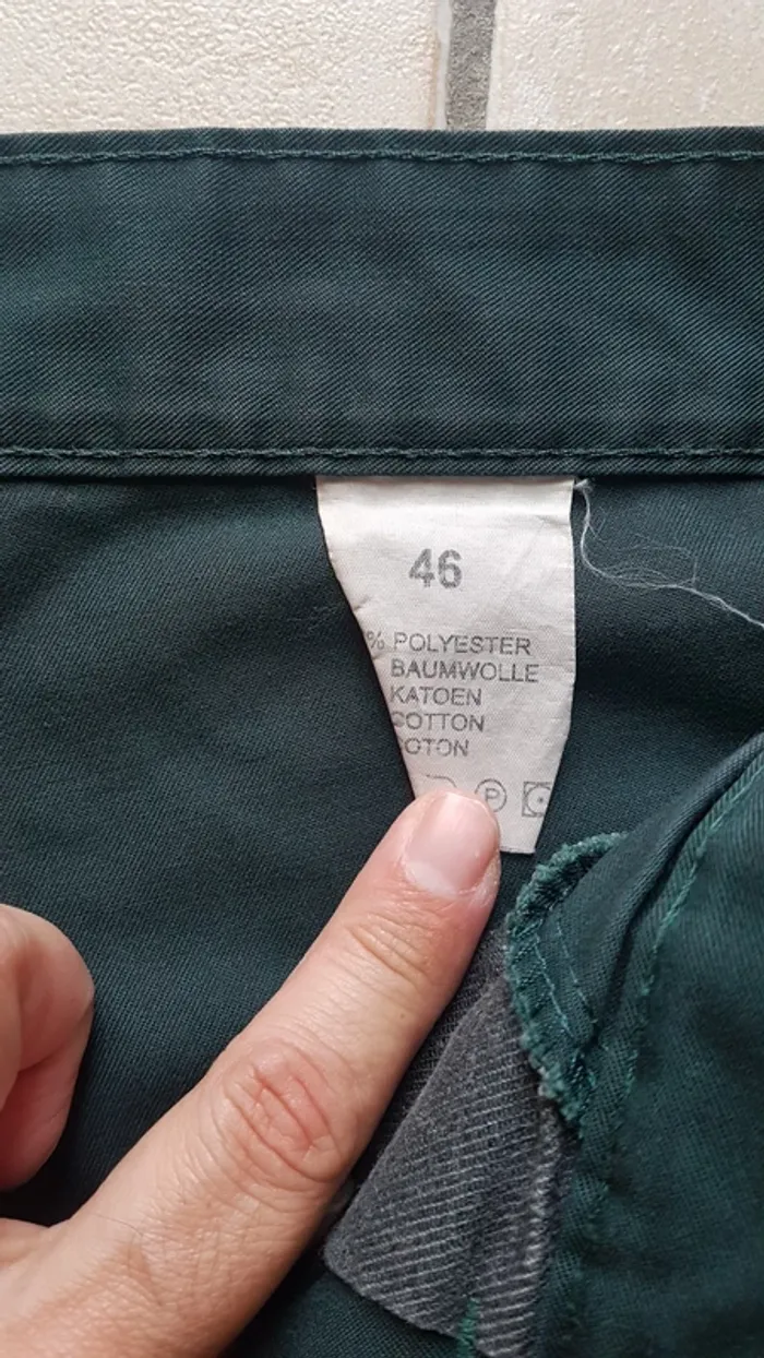 Pantalon vert taille 46 - photo numéro 2
