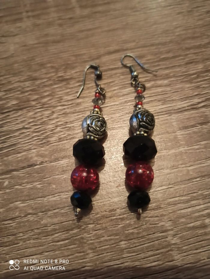 Boucles d'oreilles artisanales