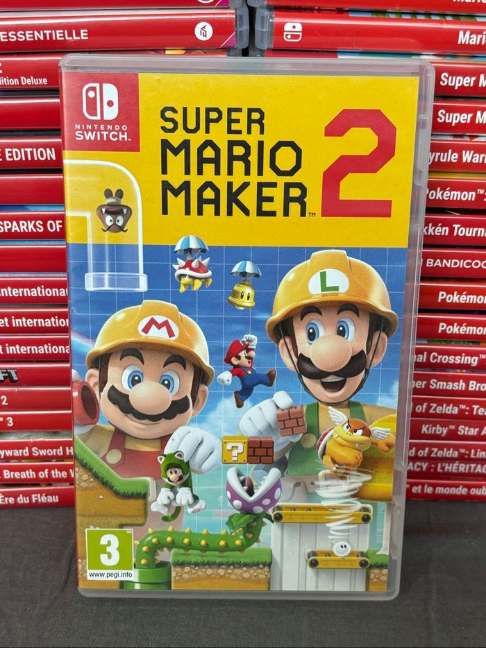 Jeu switch super Mario maker 2