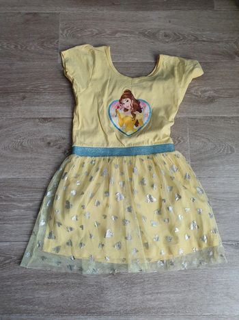 Robe jaune Belle taille 7-8 ans