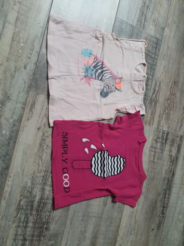 2 tee shirt 2 ans