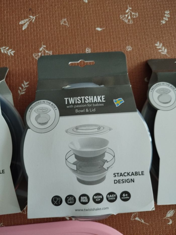 Lot de 4 éléments neufs + tapis set Twistshake - photo numéro 5