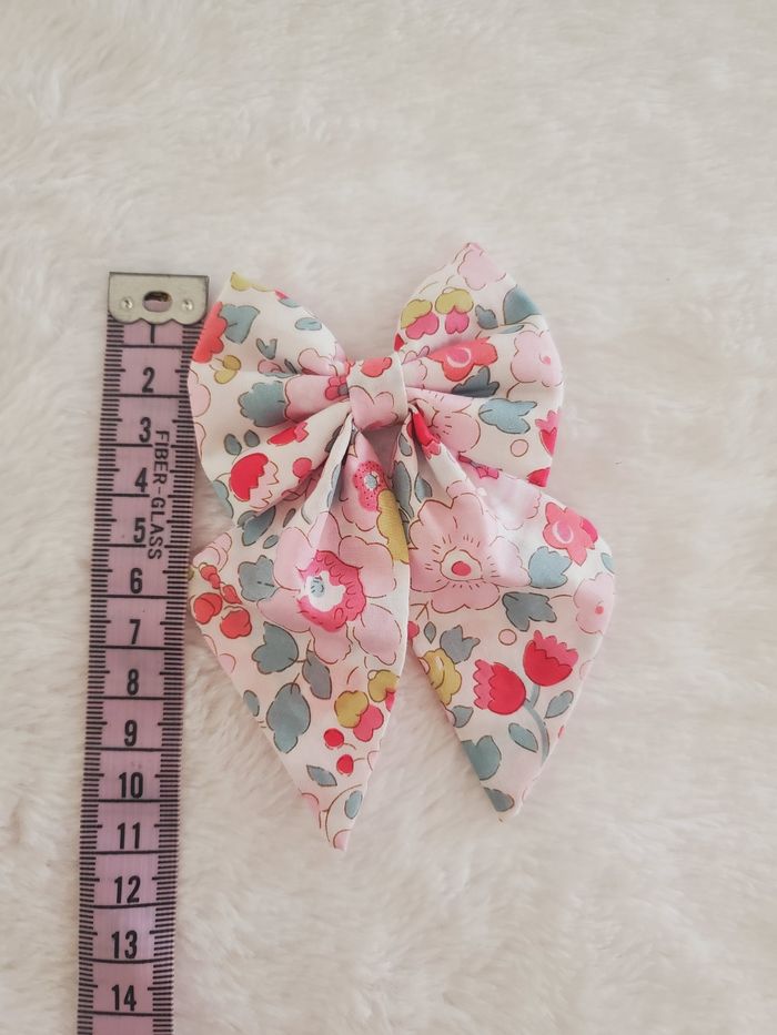 Barrettes créatrice en Liberty & Jacadi 🌸 - photo numéro 4