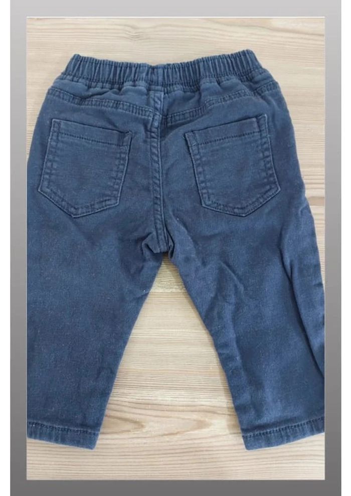 Pantalon bleu 9 mois garçon - photo numéro 2