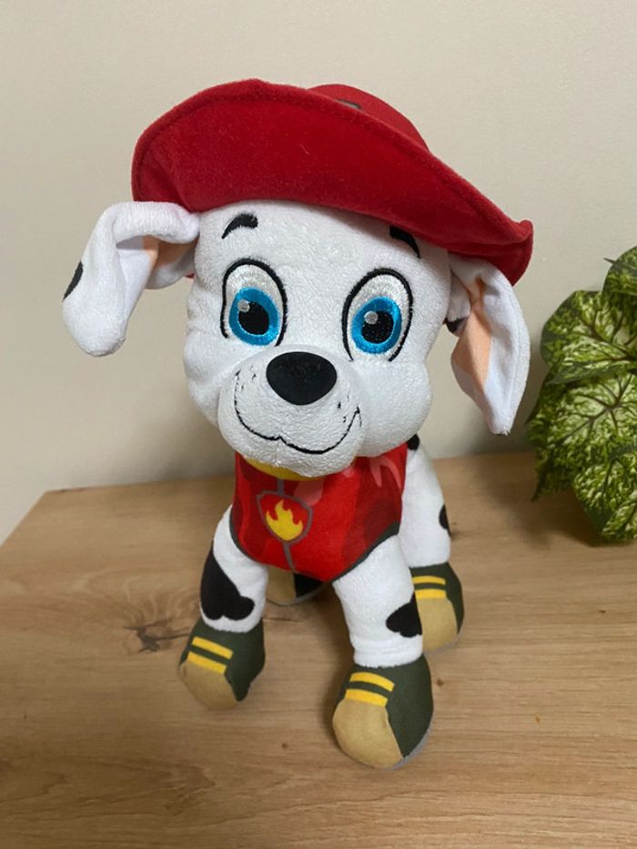 Doudou peluche chien Marcus pat patrouille paw patrols - photo numéro 3