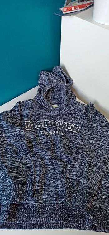 Pull à capuche