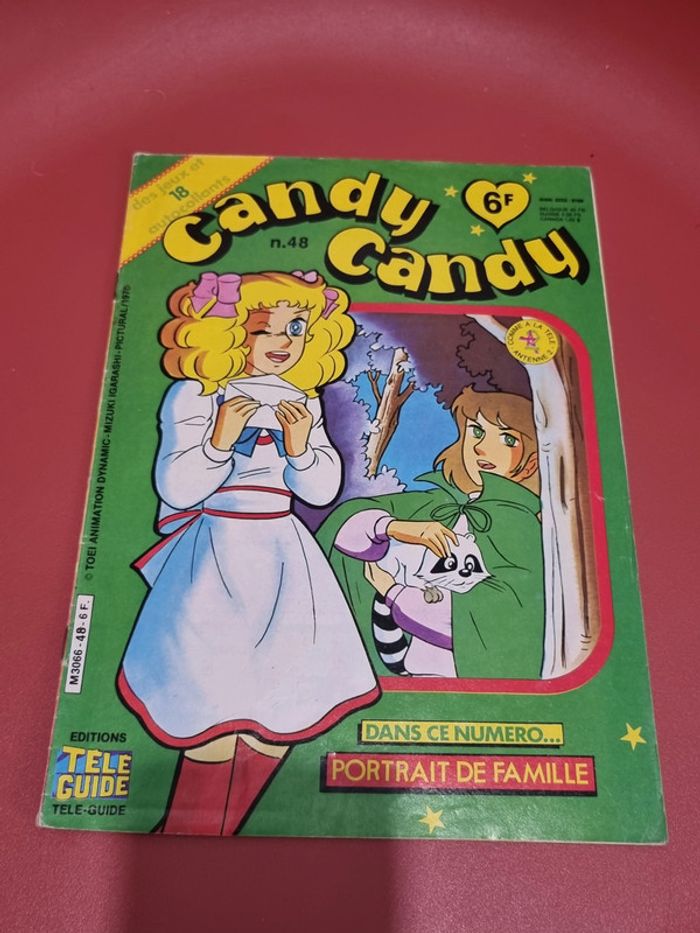 lot de 4 candy teleguide (dont 1 poster et 6 autocollants) - photo numéro 11